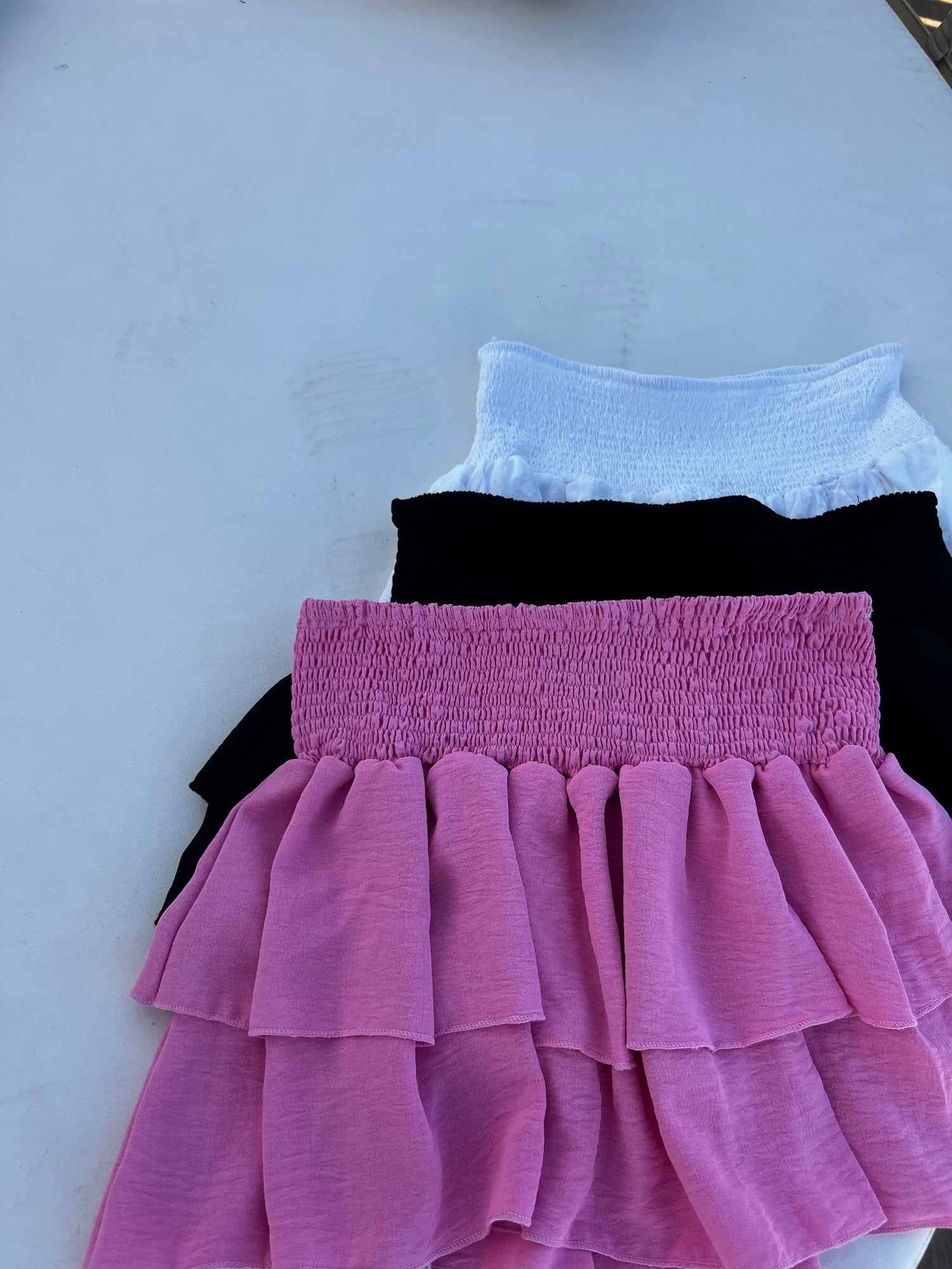 Ruffle skirts